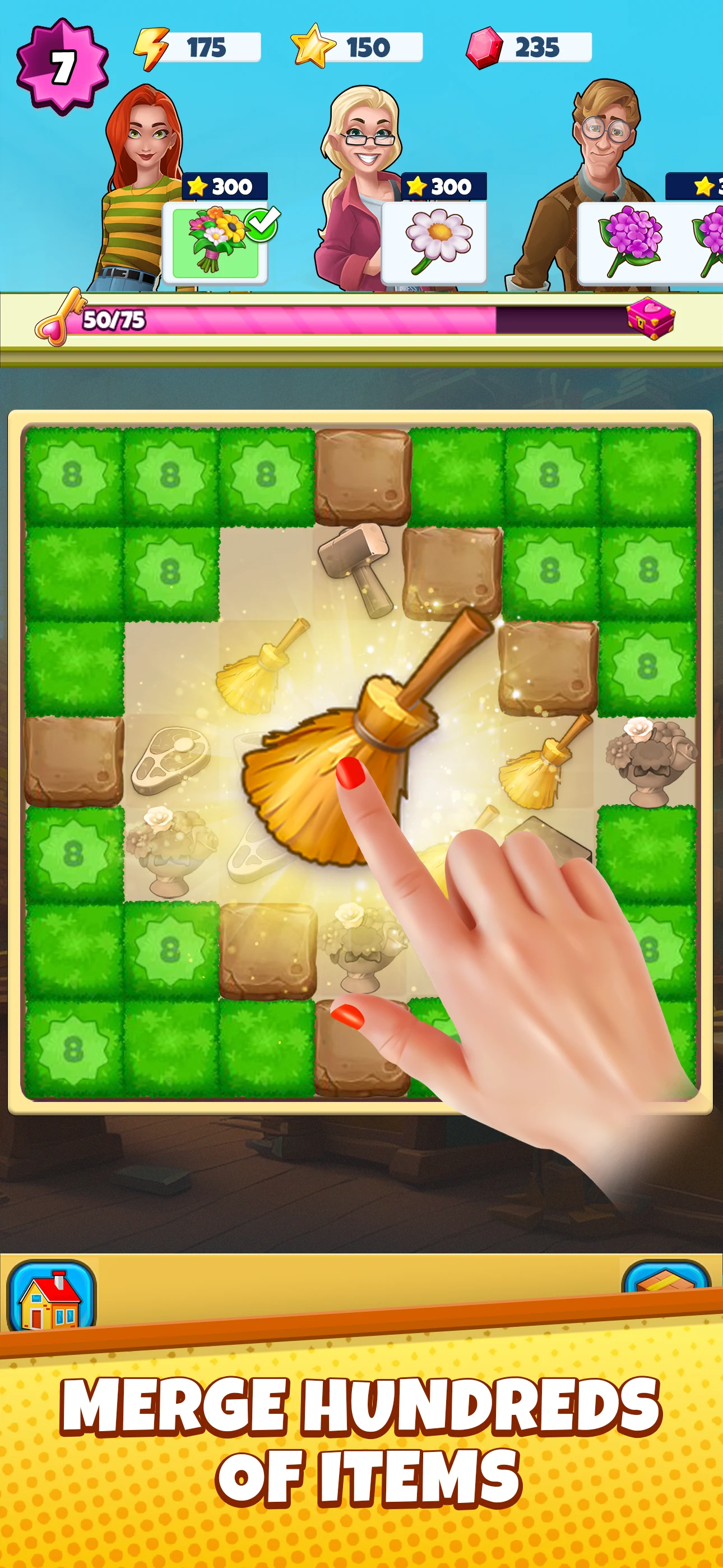 Merge Away! - Puzzle Adventure screenshot